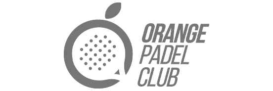 orange padel logo